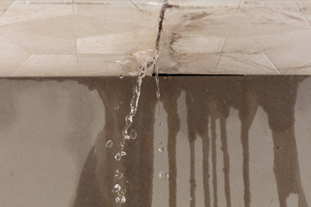 Professional Flood Damage Cleanup technician working in Malta, OH